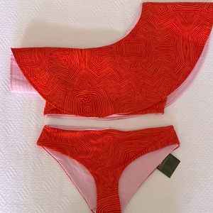 Juan de Dios Sunset Waves bikini.